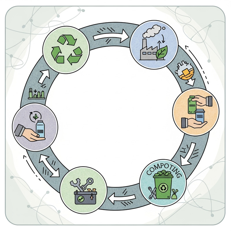 Circular Economy Systemic Loop Visual for LinkedIn Drawing Circular Economy Systemic Loop Visual for LinkedIn Drawing
