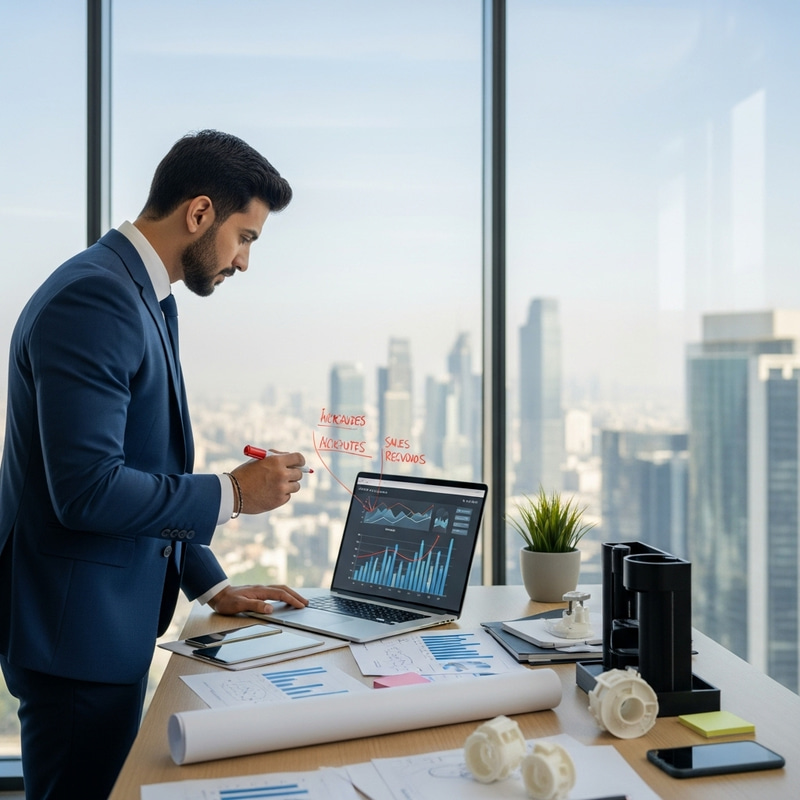 Professional Middle-Eastern Businessman | Marketing Strategies Professional Middle-Eastern Businessman | Marketing Strategies