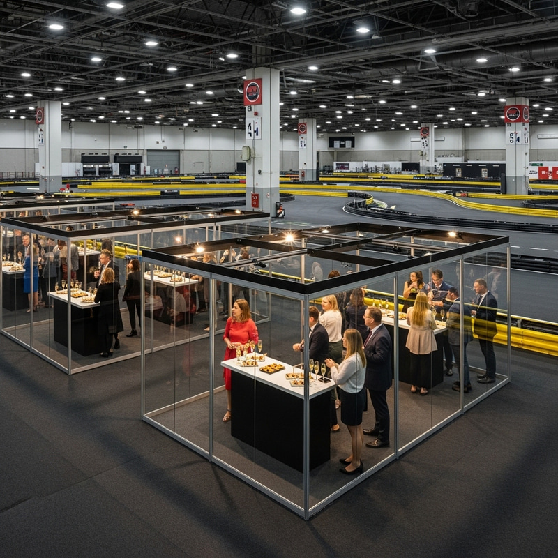 Exclusive VIP Karting Experience at Indoor Circuit | Champagne & Canapés
