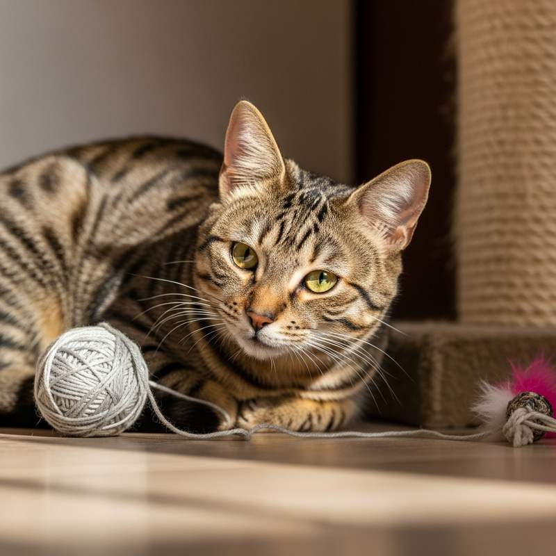 Domestic Cat: Graceful Feline Beauty