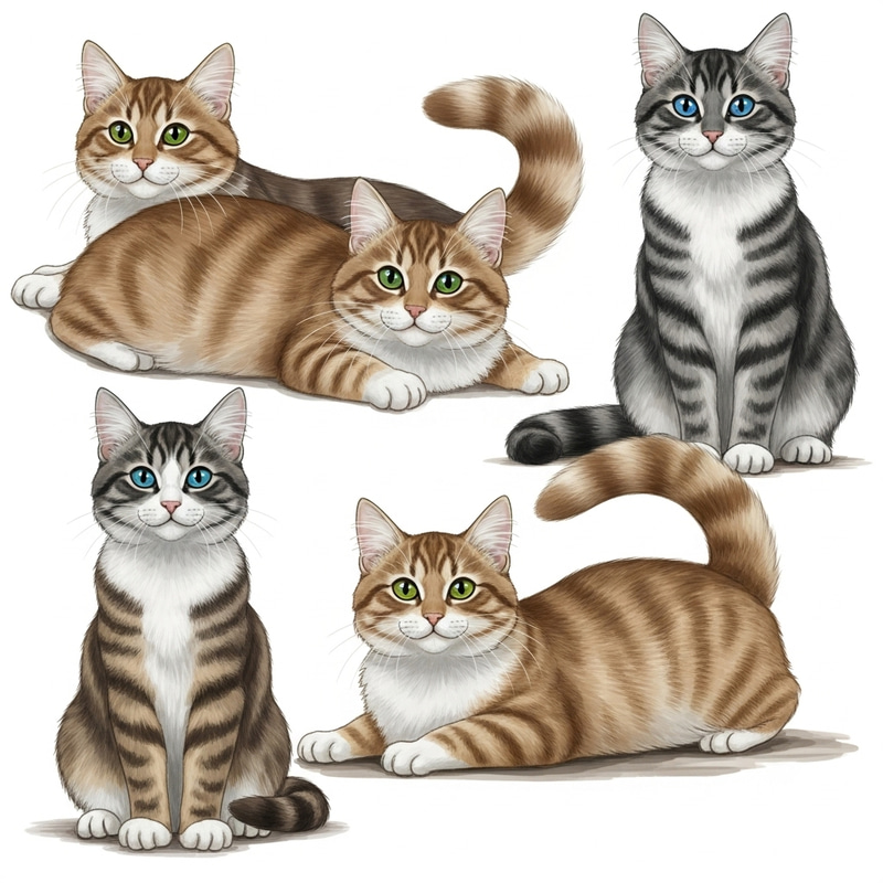 Adorable Cat in its Natural Habitat