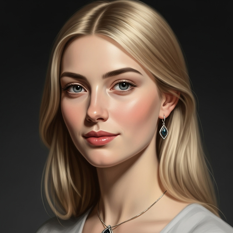 Blonde Woman Portrait Blonde Woman Portrait