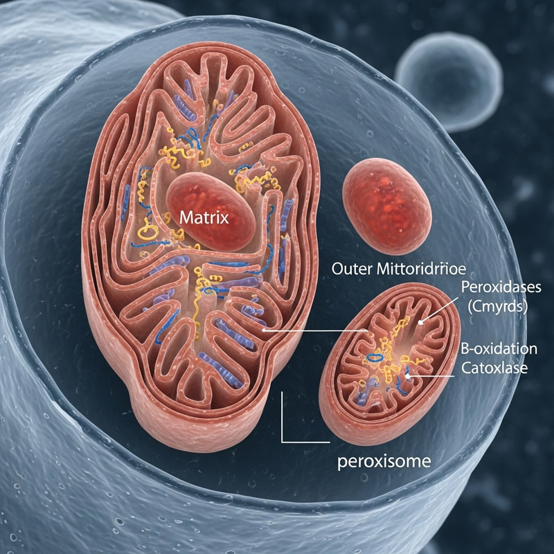 Mitochondria and Peroxisomes: Cellular Powerhouses