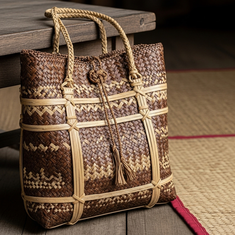 Traditional Bayong from Region 3 PH | Hand-woven Bag Image Traditional Bayong from Region 3 PH | Hand-woven Bag Image
