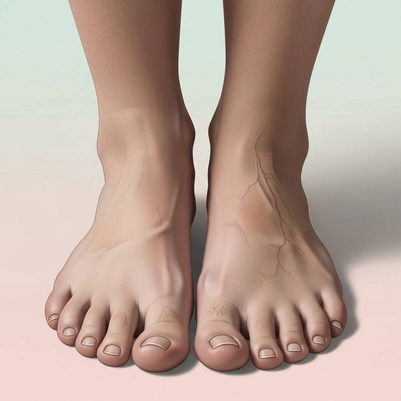Illustration of Human Feet | Anatomical Depiction Illustration of Human Feet | Anatomical Depiction