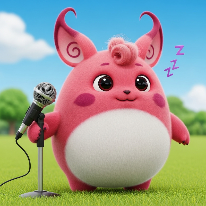 Meet the Adorable Jigglypuff - Singing Creature Meet the Adorable Jigglypuff - Singing Creature