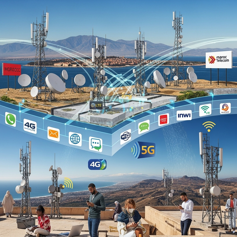 Mobile Communication Services in Morocco - High-Quality Coverage & 5G