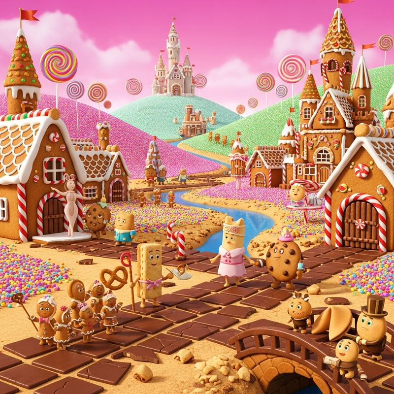 Imaginary Cookie Run Kingdom: Sweet Fantasy Setting of Animated Cookies Imaginary Cookie Run Kingdom: Sweet Fantasy Setting of Animated Cookies