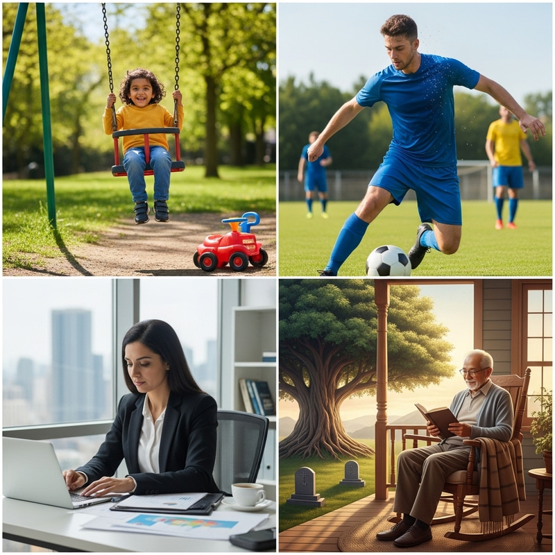 Cycle of Human Life: From Childhood to the Grave Cycle of Human Life: From Childhood to the Grave