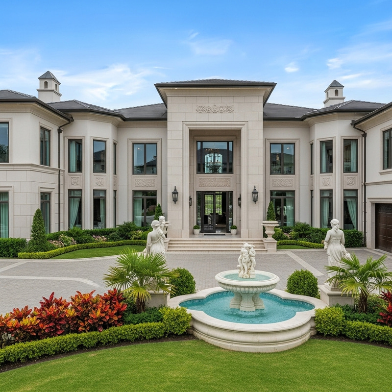 Opulent $100 Million Mansion - Luxurious Estate for Sale