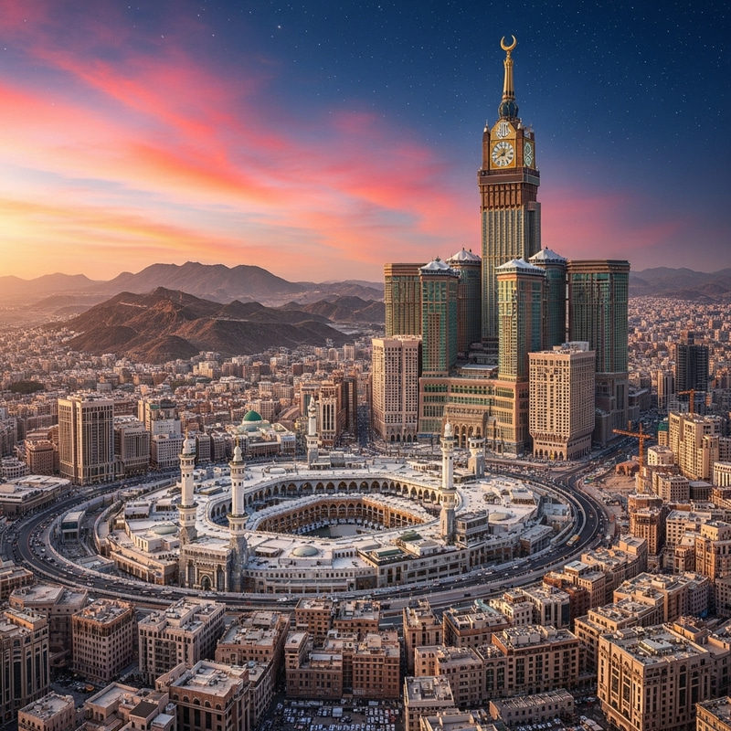 Discover the Enchanting Beauty of Makkah's Skyline