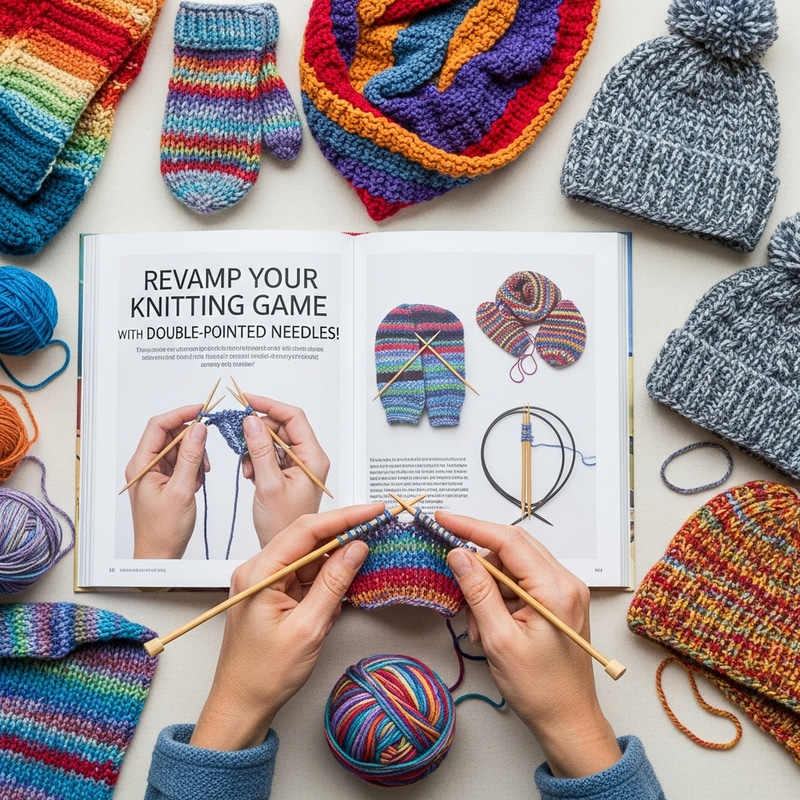 Revamp Your Knitting Game with Double-Pointed Needles | Creative Ideas