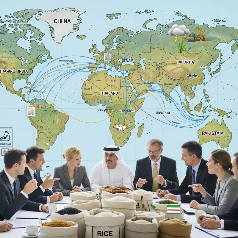 Global Rice Trade: Exporting and Importing Countries, Agreements, Challenges Global Rice Trade: Exporting and Importing Countries, Agreements, Challenges