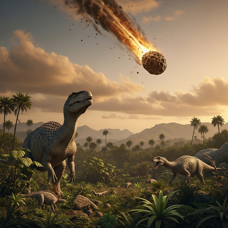 Chocolate Meteorite Falls: A Jurassic Encounter Chocolate Meteorite Falls: A Jurassic Encounter