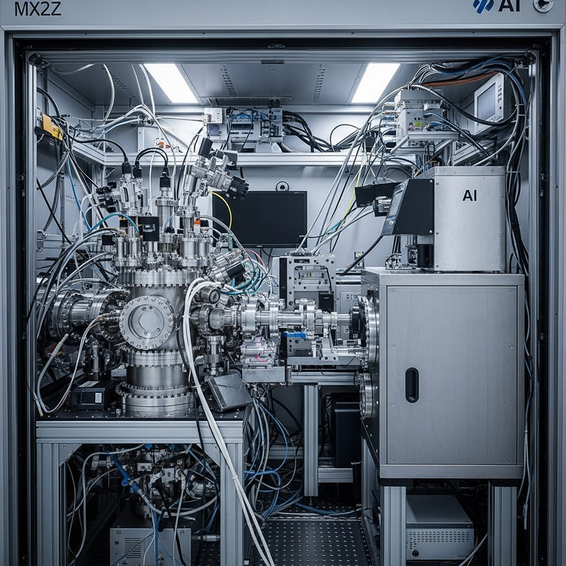 High-Tech MBE Chamber with AI: The Future of Materials Science High-Tech MBE Chamber with AI: The Future of Materials Science