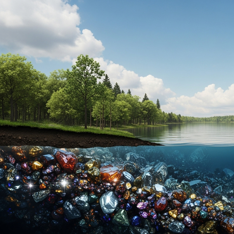 Diverse Natural Environment with Soil, Forest, Water & Minerals