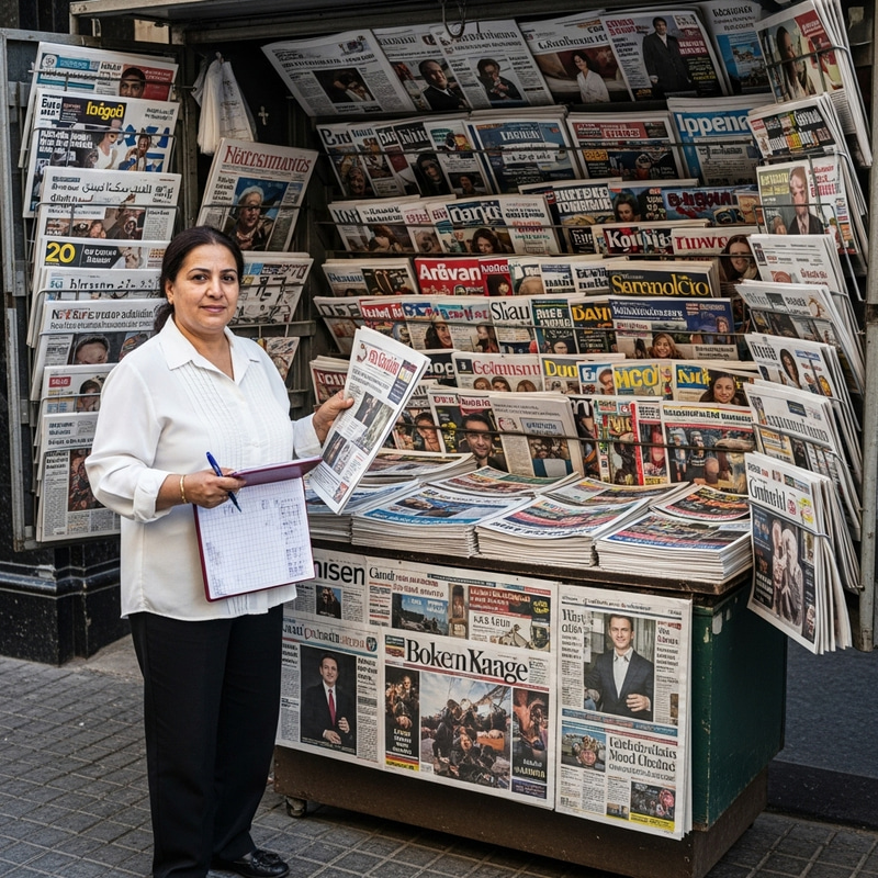Discovering the Life of a Newspaper Vendor