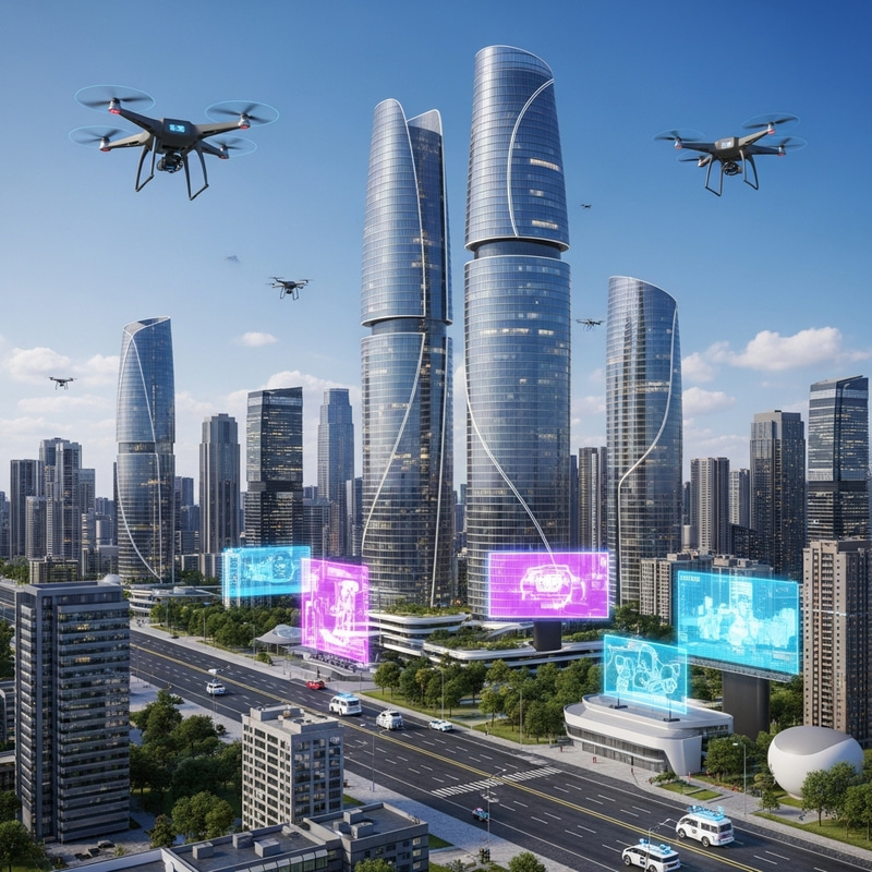 Innovative Technology & Futuristic Design | Future City Concept