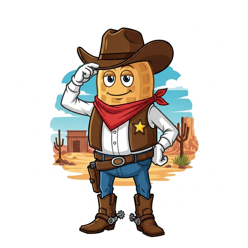 Wild West Cowboy Peanut Body Wild West Cowboy Peanut Body