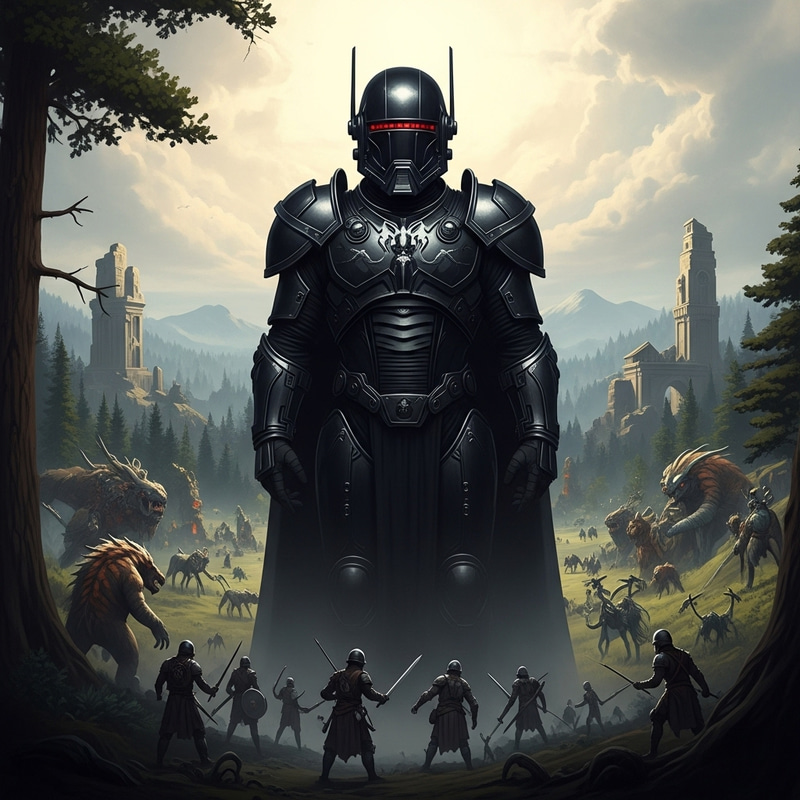 Darth Vader Crosses Over to the Witcher World