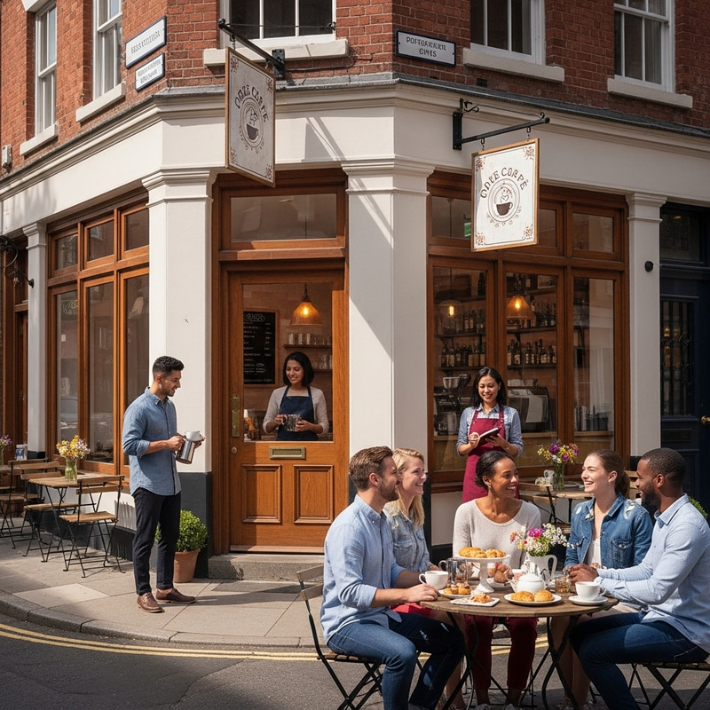 Cozy Cafe Corner: A Perfect Spot for Coffee Lovers Cozy Cafe Corner: A Perfect Spot for Coffee Lovers