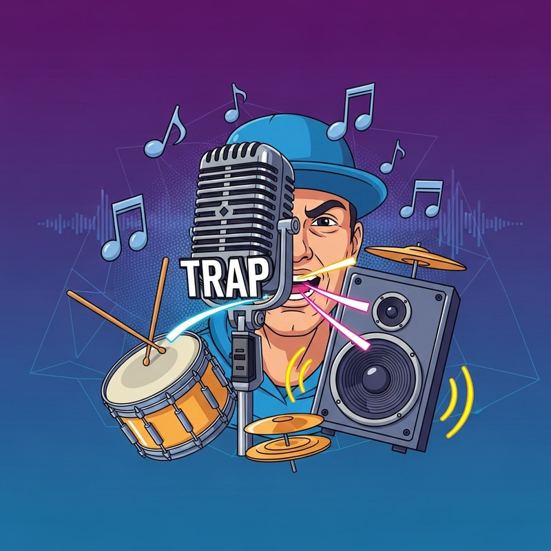 Realistic 8K Music Profile Picture - Trap Animated Design Realistic 8K Music Profile Picture - Trap Animated Design