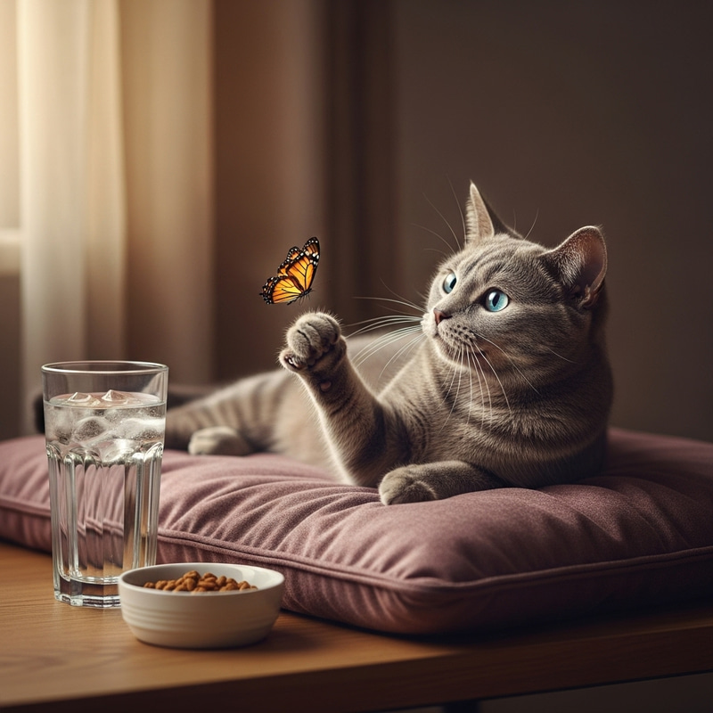 Charming Cat Moments: Grace and Curiosity