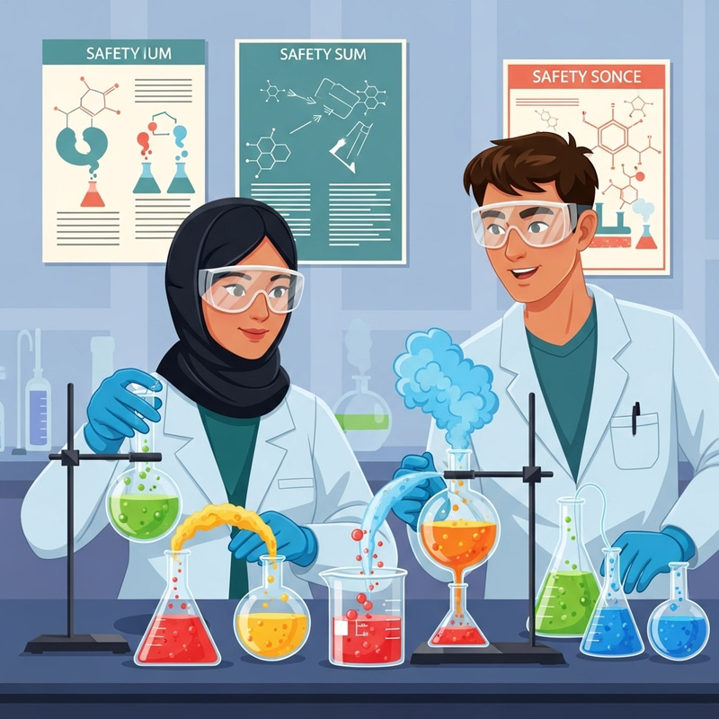 Chemical Reaction Display Chemical Reaction Display
