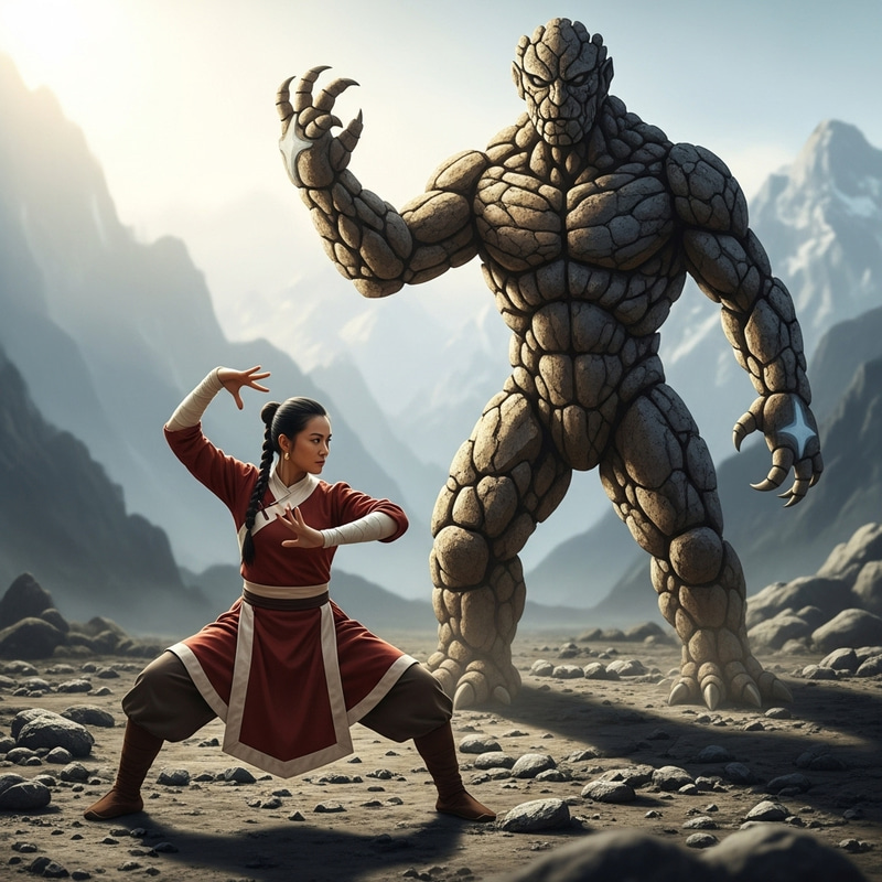 Earthbender Summoning Earth Elemental | Martial Arts Mastery