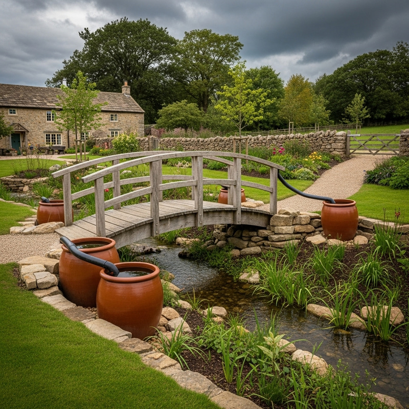 Rustic Drainage Solutions for Idyllic Landscape Design Rustic Drainage Solutions for Idyllic Landscape Design