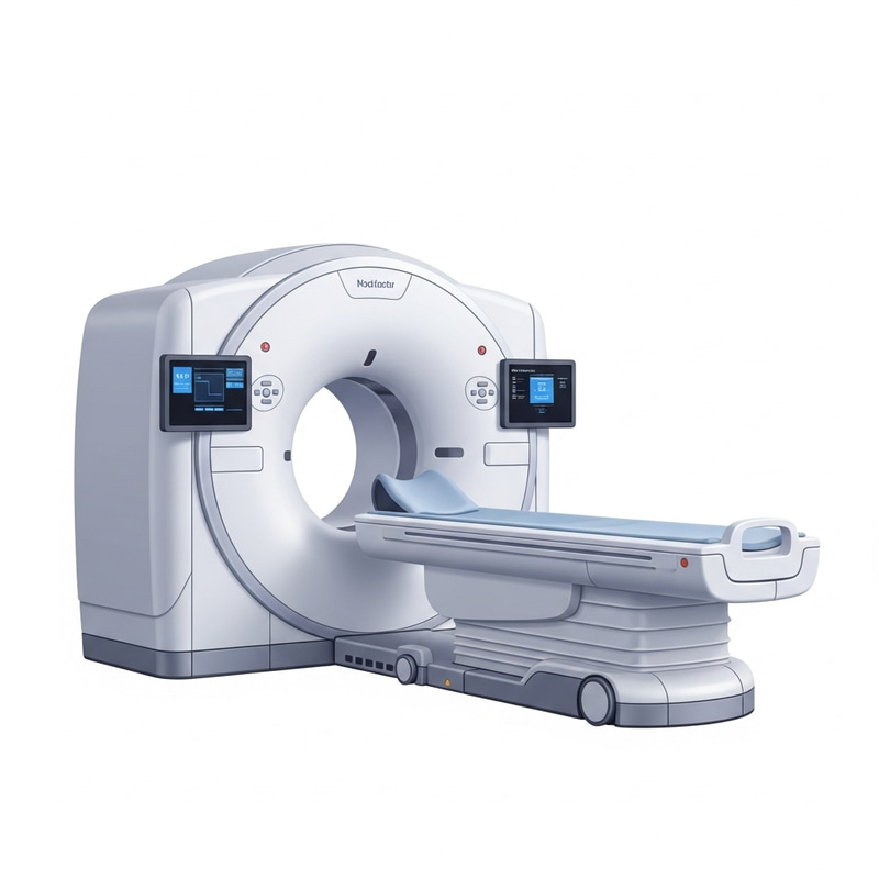 Modern CT Scanner for Detailed Medical Imaging Modern CT Scanner for Detailed Medical Imaging