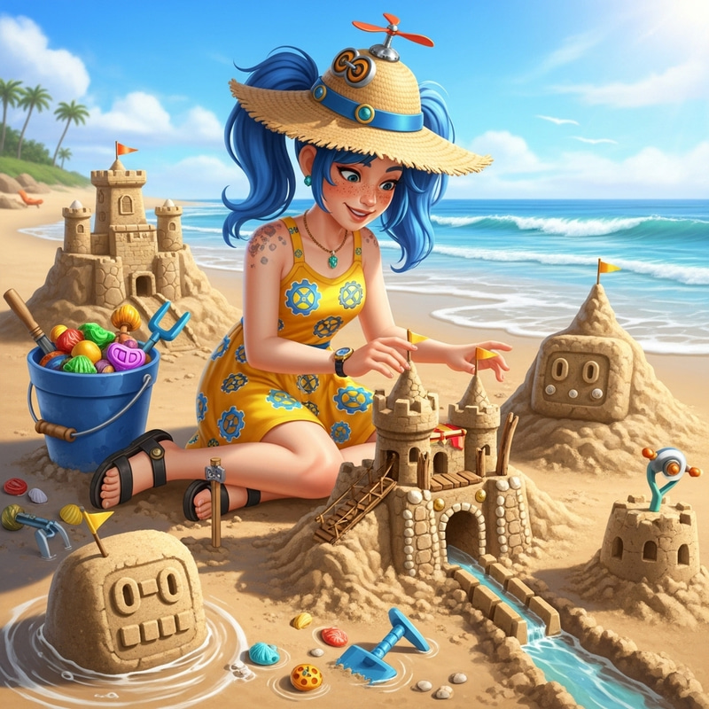 Jules Summer Beach Adventure | Fortnite Character Design