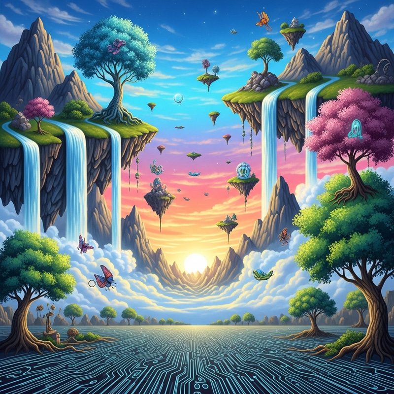 Surreal World: Imagination, Digital Art & Magical Touch Surreal World: Imagination, Digital Art & Magical Touch