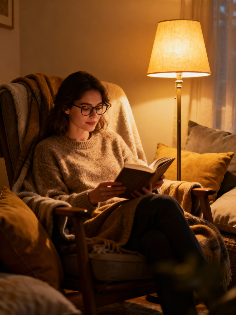 Cozy Reading Nook for Peaceful Moments