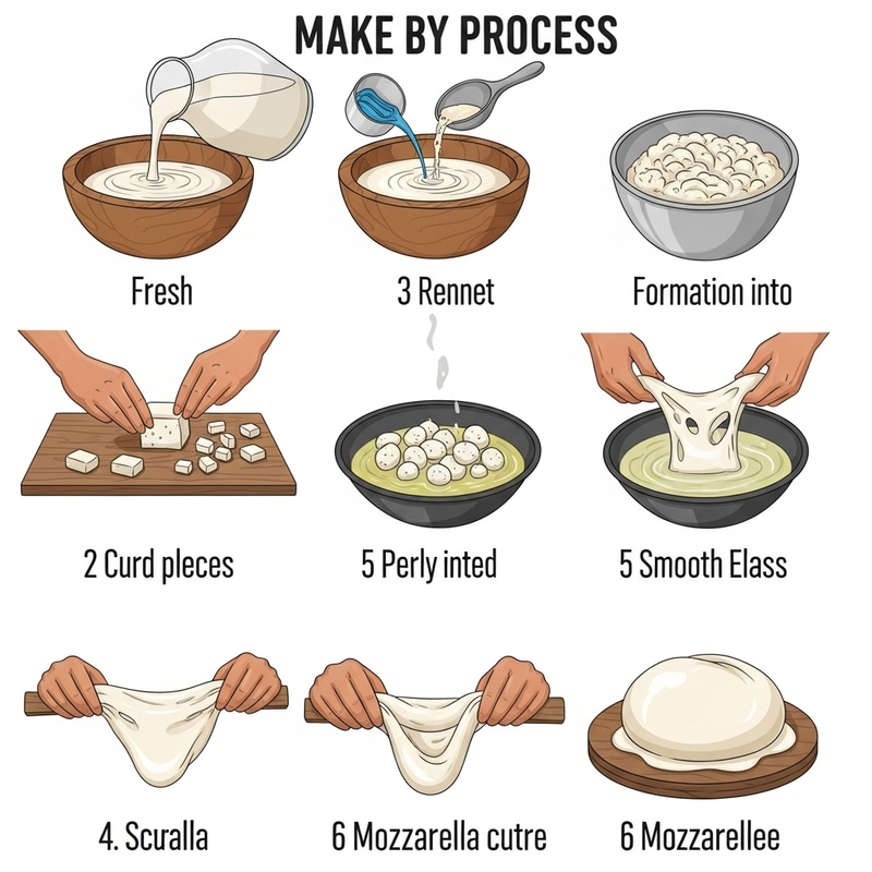 Step-by-Step Mozzarella Cheese Recipe Guide Step-by-Step Mozzarella Cheese Recipe Guide