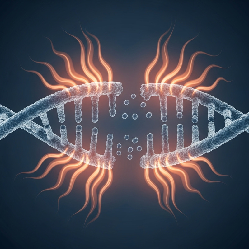 3D Denaturing Process of DNA in PCR - Visualization 3D Denaturing Process of DNA in PCR - Visualization