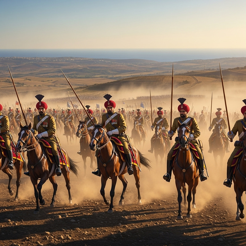 Historic Battle of Haifa: Heroic Jodhpur Lancers Charge Historic Battle of Haifa: Heroic Jodhpur Lancers Charge
