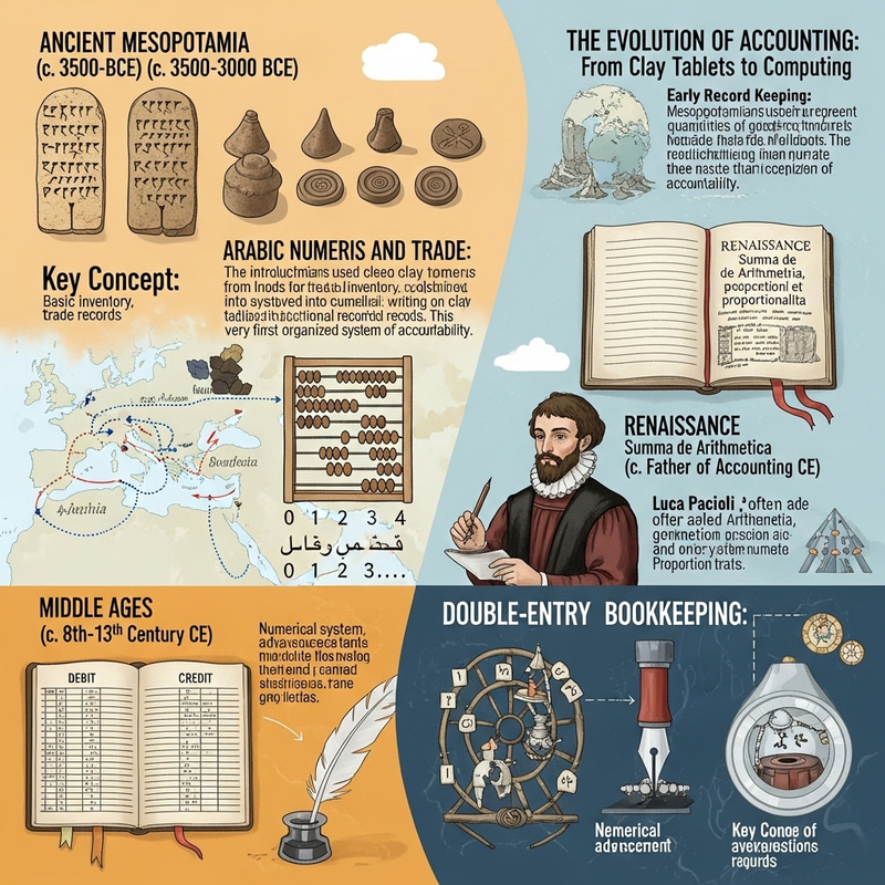 The Evolution of Accounting: A Comprehensive Infographic The Evolution of Accounting: A Comprehensive Infographic