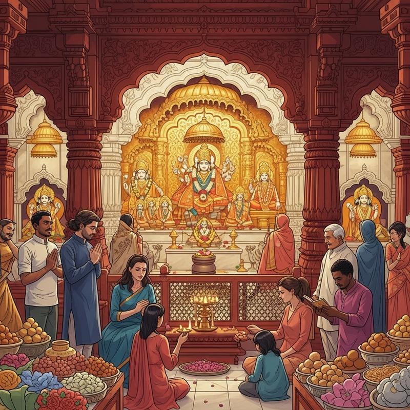 Shitla Mata Mandir: Intricately Designed Grand Temple in Gurgaon Shitla Mata Mandir: Intricately Designed Grand Temple in Gurgaon