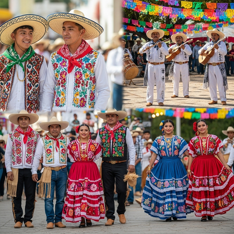 San Salvador Day Festivities in Guerrero, Mexico San Salvador Day Festivities in Guerrero, Mexico