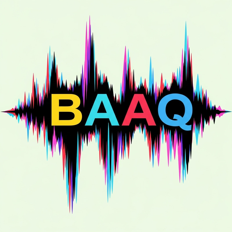 BAAQ Soundwave Art: Abstract Rhythmic Representation BAAQ Soundwave Art: Abstract Rhythmic Representation