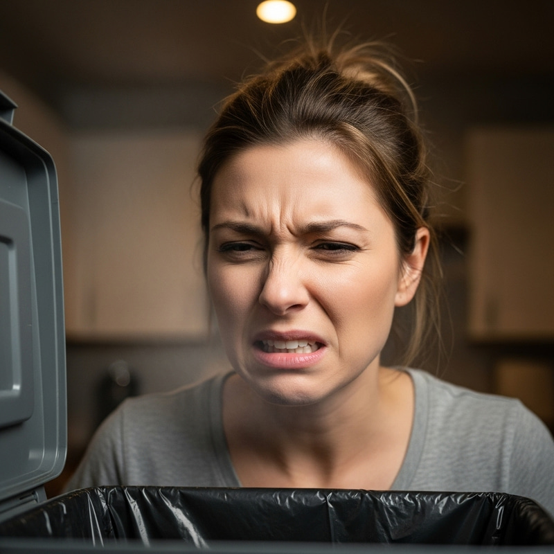 Woman Reacting to Bad Smell | Unpleasant Facial Expression Woman Reacting to Bad Smell | Unpleasant Facial Expression