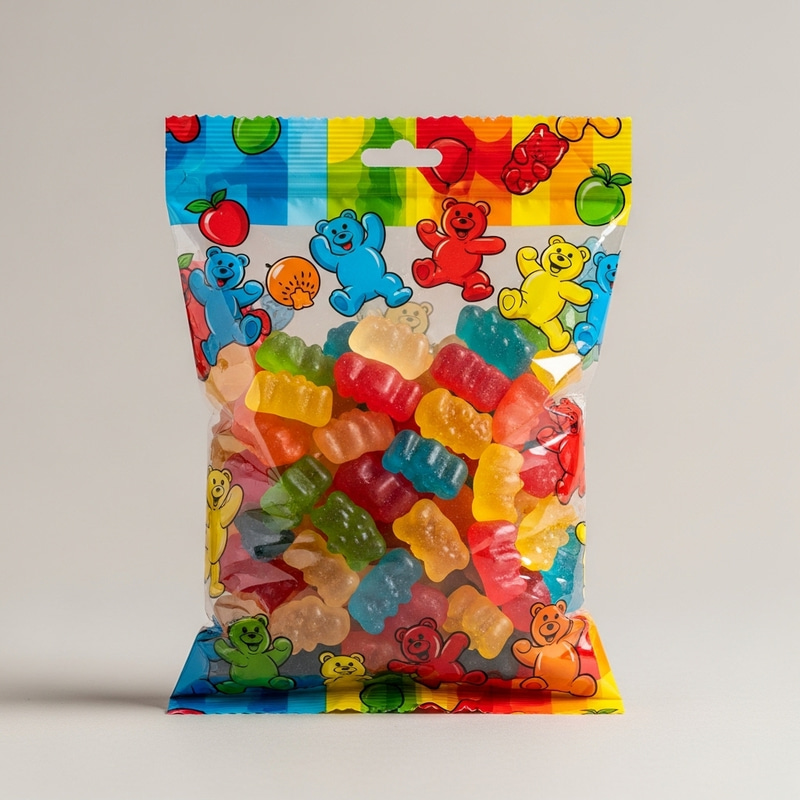 Colorful Gummy Bears Bag | Chewy & Fruity Candies Colorful Gummy Bears Bag | Chewy & Fruity Candies