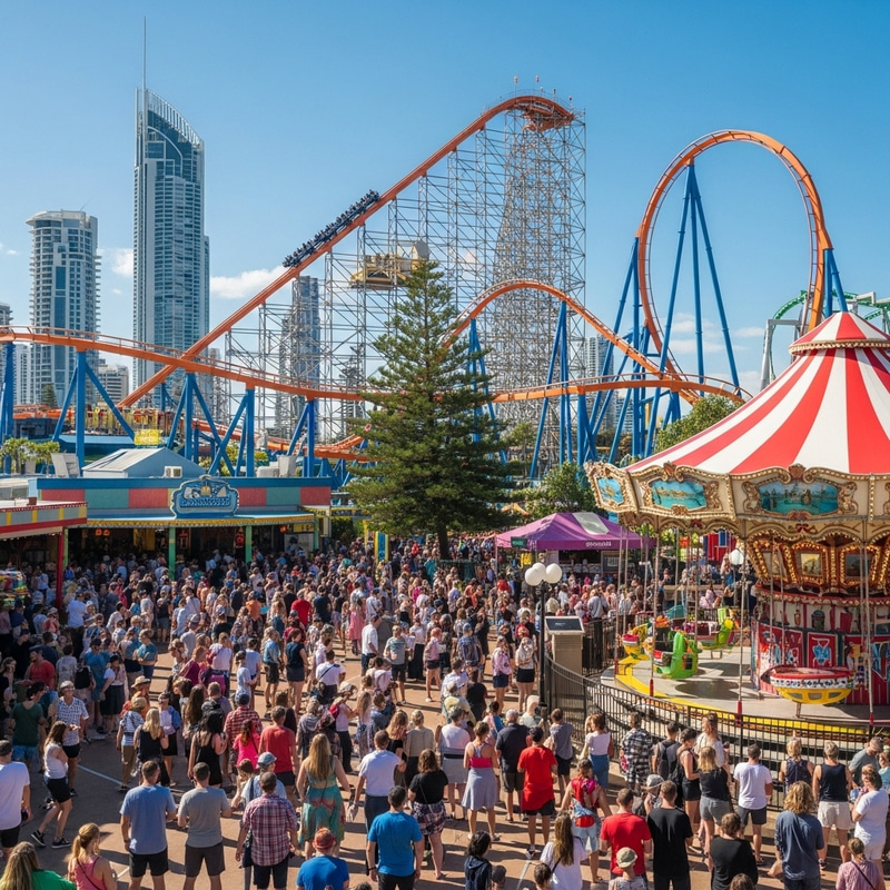 Experience Thrilling Surfers Paradise: Gold Coast Theme Parks Experience Thrilling Surfers Paradise: Gold Coast Theme Parks