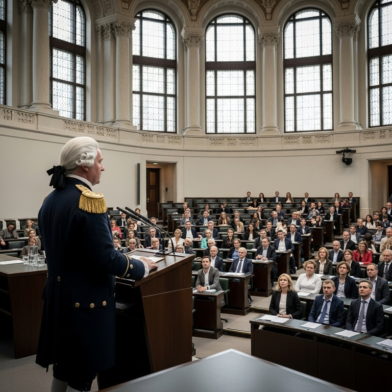 Friedrich the Great Speech in Modern Bundestag | Historical Serenity
