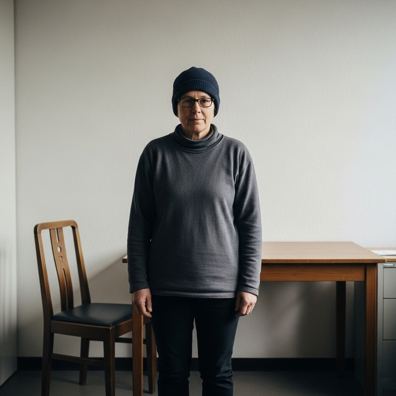 Modest Room with Unassuming Person Modest Room with Unassuming Person