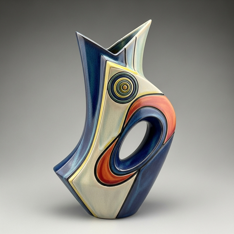 Modern Ceramic Vase | Unique Creative Form