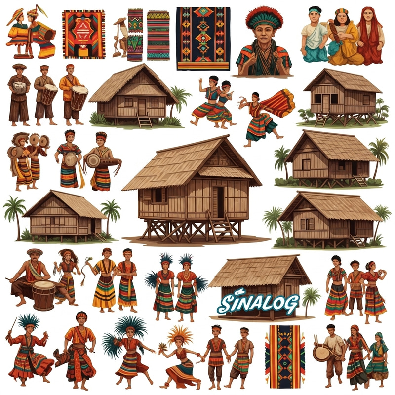 25 Vector Arts for Philippine Fiesta Poster 25 Vector Arts for Philippine Fiesta Poster