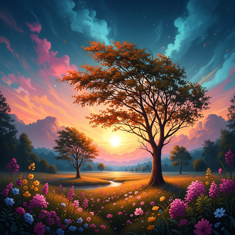 Surreal Beauty of Nature: Realism and Abstraction in a Vista Surreal Beauty of Nature: Realism and Abstraction in a Vista