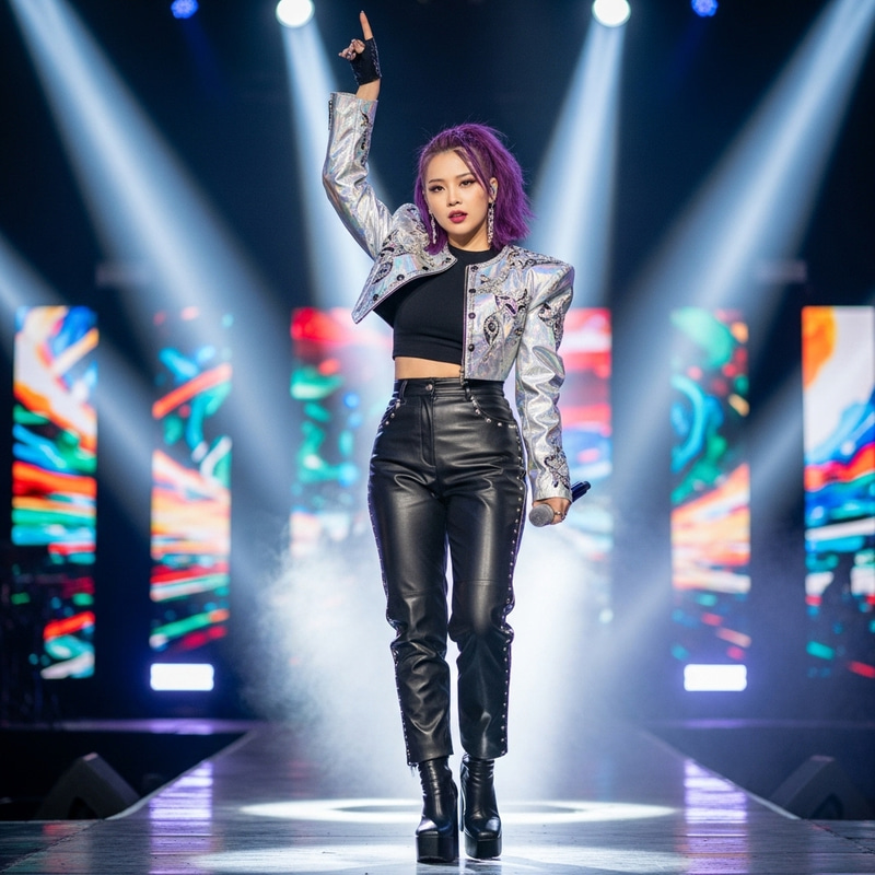 Jungkook from BTS with Stylish Purple Hair Jungkook from BTS with Stylish Purple Hair